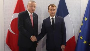 Paris'te gündem Gazze! Macron'dan Başkan Erdoğan'a ateşkes övgüsü