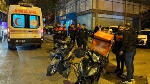 Polisten kaçan zanlılar motosikletle kaza yaptı: 3 yaralı
