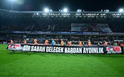 RAMS Başakşehir-Galatasaray maçı öncesinde Filistin için şiir okundu!