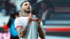 Ricardo Quaresma Tüpraş Stadı'nda! Derbiyi izlemeye geldi