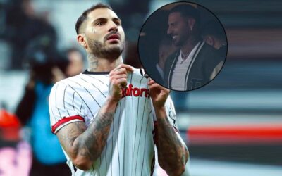 Ricardo Quaresma Tüpraş Stadı'nda! Derbiyi izlemeye geldi