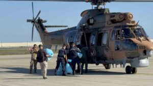 Rize'de sel felaketi: Askeri helikopterler tahliye için havalandı