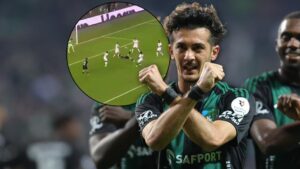 Röveşata attı! Tayfur Bingöl'den muhteşem gol