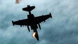 Rusya'da savaş uçağı düştü