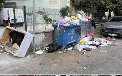 Sağlığı tehlikeye düşüren manzara! Kötü koku mahalleyi kapladı