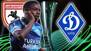 Samsunspor-Dinamo Kiev maçı ne zaman? UEFA Konferans Ligi Samsunspor maçı!