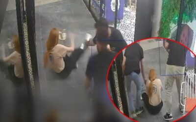 Şaşkın çeviren görüntüler… Önce çarptı sonra güldü