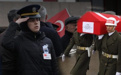 Şehit ağabeyini böyle karşıladı