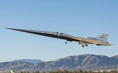 Sessiz süpersonik dönem başladı: NASA'nın "kağıt uçağı" X-59, ilk uçuşunu yaptı