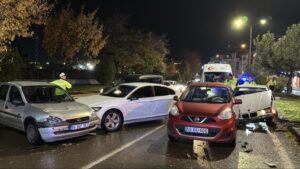 Sivas'ta zincirleme kaza: 1 yaralı