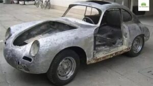 Son hali ağızları açık bıraktı! Hurda otomobilin inanılmaz değişimi