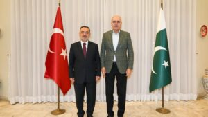TBMM Başkanı Kurtulmuş'tan İslamabad Büyükelçiliğine ziyaret