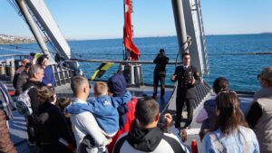 TCG Alemdar, Tekirdağ'da ziyarete açıldı
