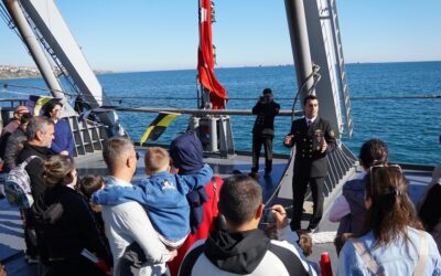 TCG Alemdar, Tekirdağ'da ziyarete açıldı