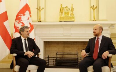 Tiflis'te dostluk rüzgarı… Dünya Etnospor Birliği Başkanı Bilal Erdoğan Gürcistan'da