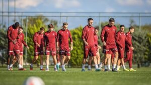 Trabzonspor Çaykur Rizespor maçının hazırlıklarını sürdürdü