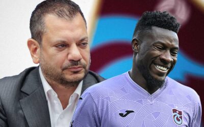 Trabzonspor'da Andre Onana gelişmesi! Ertuğrul Doğan resmen açıkladı