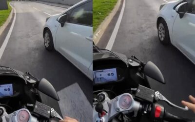 Trafikte aniden karşısına çıkınca aynasını kırdı: Hak edene hak ettiğini vereceksin