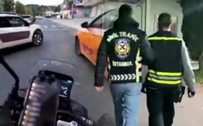 Trafikte şov pahalıya patladı! "Akrobat"a gereği yapıldı