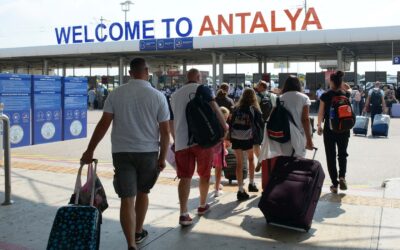 Turist sayısı ağustosta yüzde 2 arttı