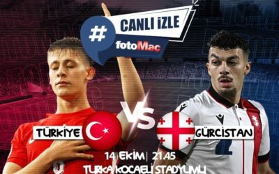 Türkiye-Gürcistan maçı CANLI İZLE | Dünya Kupası Avrupa Elemeleri canlı izle