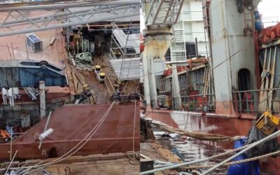 Tuzla'da feci olay! Geminin yan yatması sonucu 1 işçi hayatını kaybetti