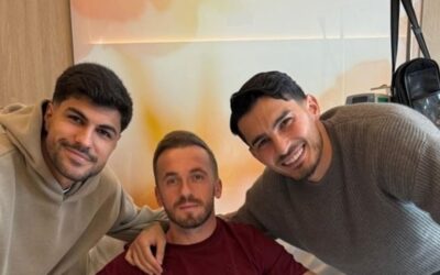 Uğurcan Çakır ve Eren Elmalı'dan Edin Visca'ya ziyaret