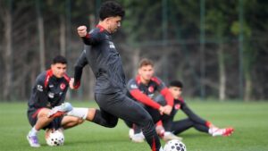 Ümit Milli Takım, Macaristan maçı hazırlıklarına devam etti