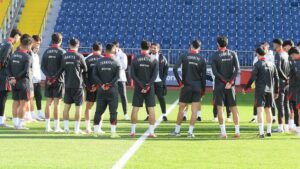 Ümit Milli Takım, Ukrayna karşılaşmasına hazır