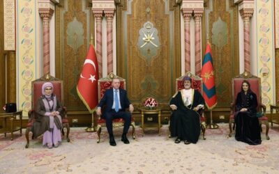 Umman Sultanı Tarık, Başkan Erdoğan onuruna yemek verdi