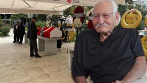 Yabancı Damat'ın Memik Dede'si son yolculuğuna uğurlandı… Arif Erkin Güzelbeyoğlu toprağa verildi