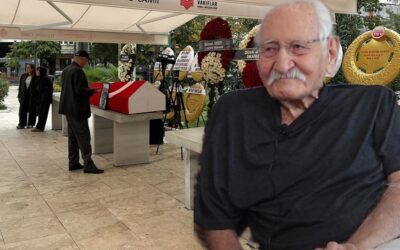 Yabancı Damat'ın Memik Dede'si son yolculuğuna uğurlandı… Arif Erkin Güzelbeyoğlu toprağa verildi