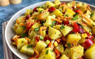 Yemek gibi doyurucu patates salatası tarifi: Sosuna sirke katın lezzetine doymayın