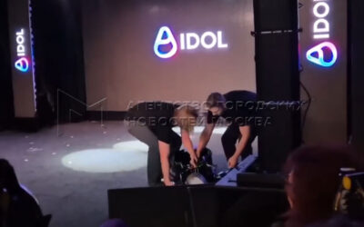 Yere kapaklanan insansı robot, Rusya'da kriz çıkarttı