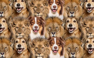 Zeka testi: Hem köpek hem de aslanların içindeki kedi nerede? 500 kişiden 21'i buldu